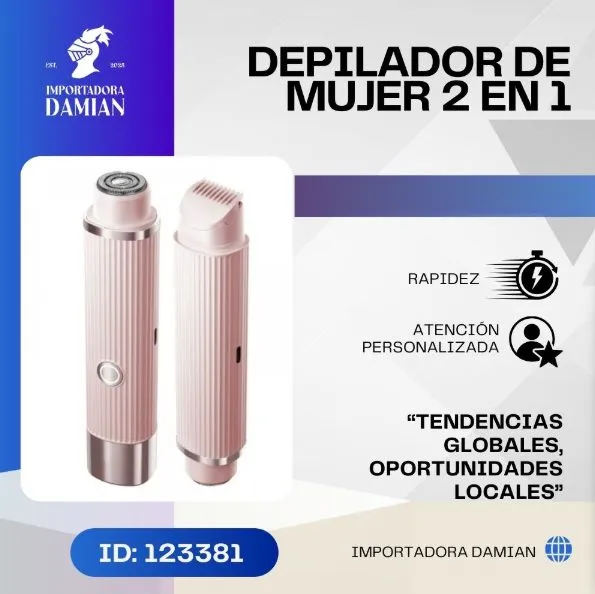 Depilador De Mujer 2 En 1, producto ganador de Provedix para vender en Dropi en Ecuador