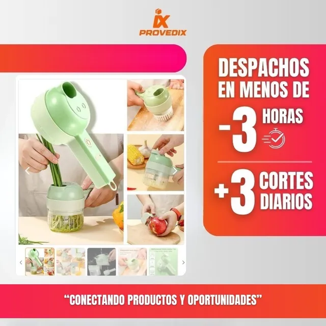 PICADOR ELECTRICO MULTIFUNCIONAL, producto ganador de Provedix para vender en Dropi en Ecuador