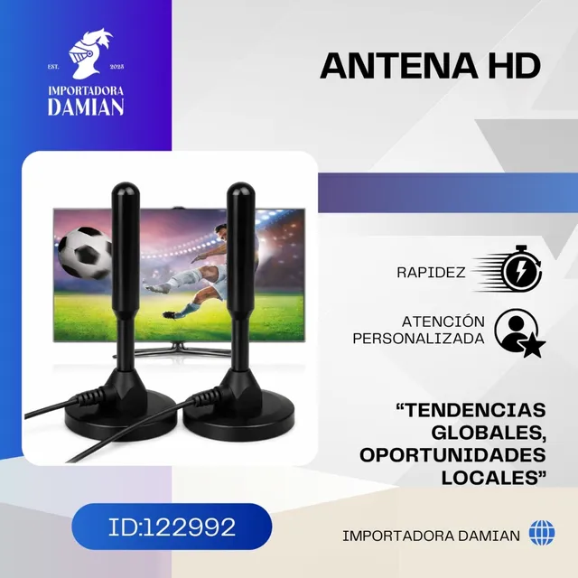 Antena HD TV, producto ganador de Provedix para vender en Dropi en Ecuador