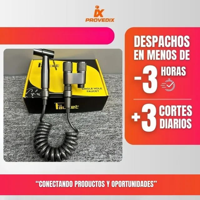 juego de pistola rociadora para inodoro, producto ganador de Provedix para vender en Dropi en Ecuador
