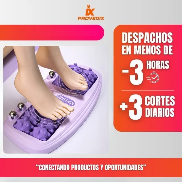 RODILLO PARA MASAJE DE PIES 2 EN 1, producto ganador de Provedix para vender en Dropi en Ecuador