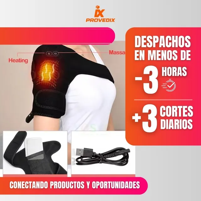 Almohadilla Termica Para Hombros, producto ganador de Provedix para vender en Dropi en Ecuador